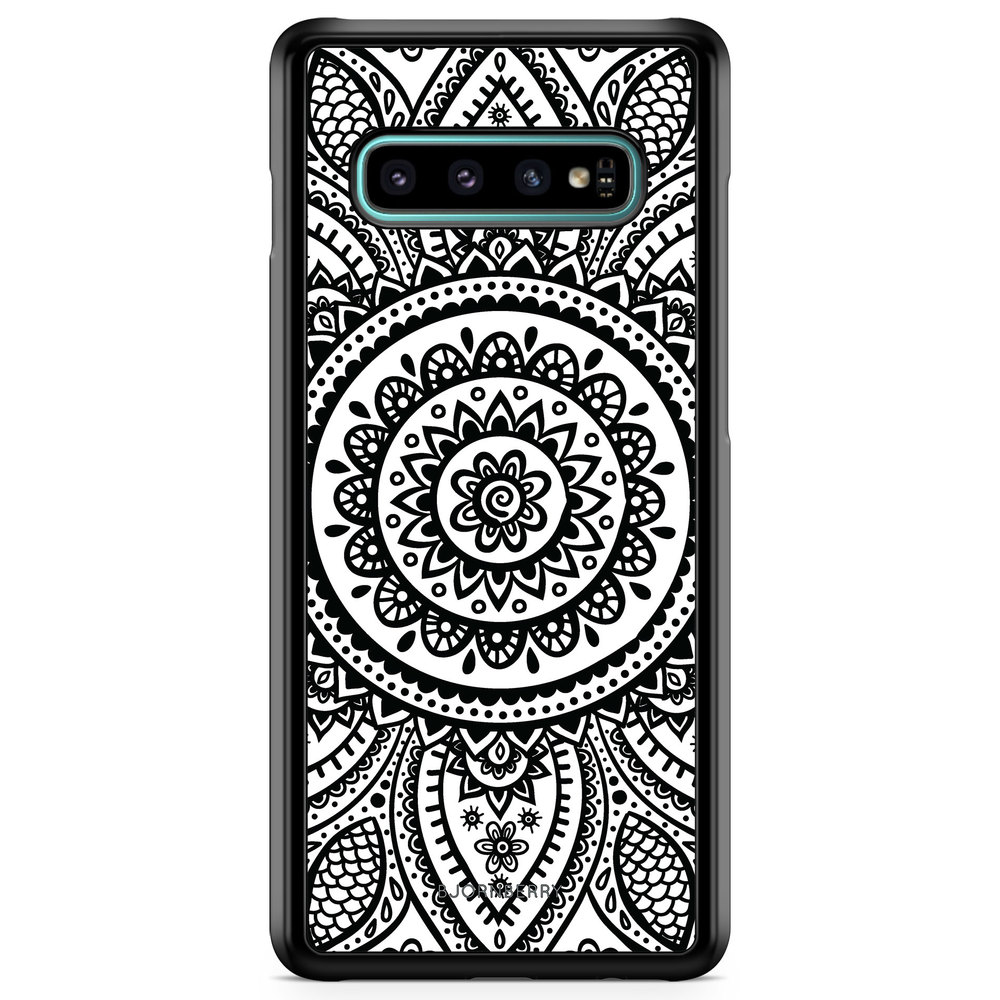 Samsung Galaxy S10 Case - Henna Mandala
