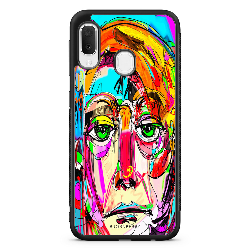 Samsung Galaxy A20e Case - Abstract Portrait