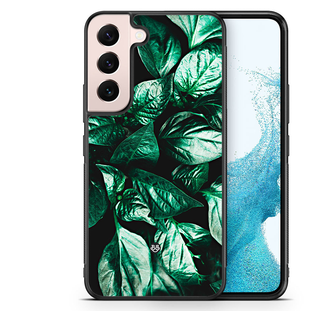 Samsung Galaxy S22 5G Case - Green Leaves