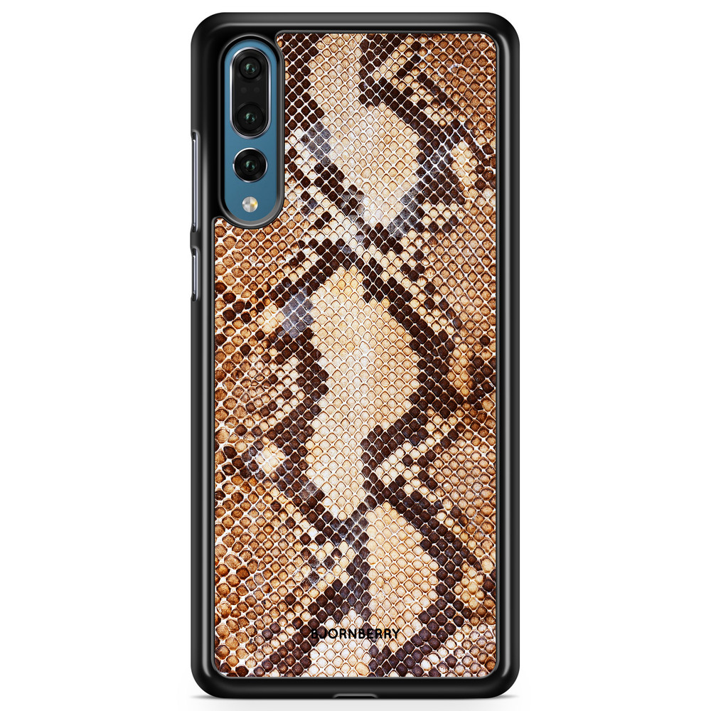 Huawei P20 Pro Case - Snakeskin Brown