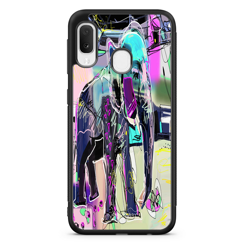 Samsung Galaxy A20e Case - Abstract Elephant
