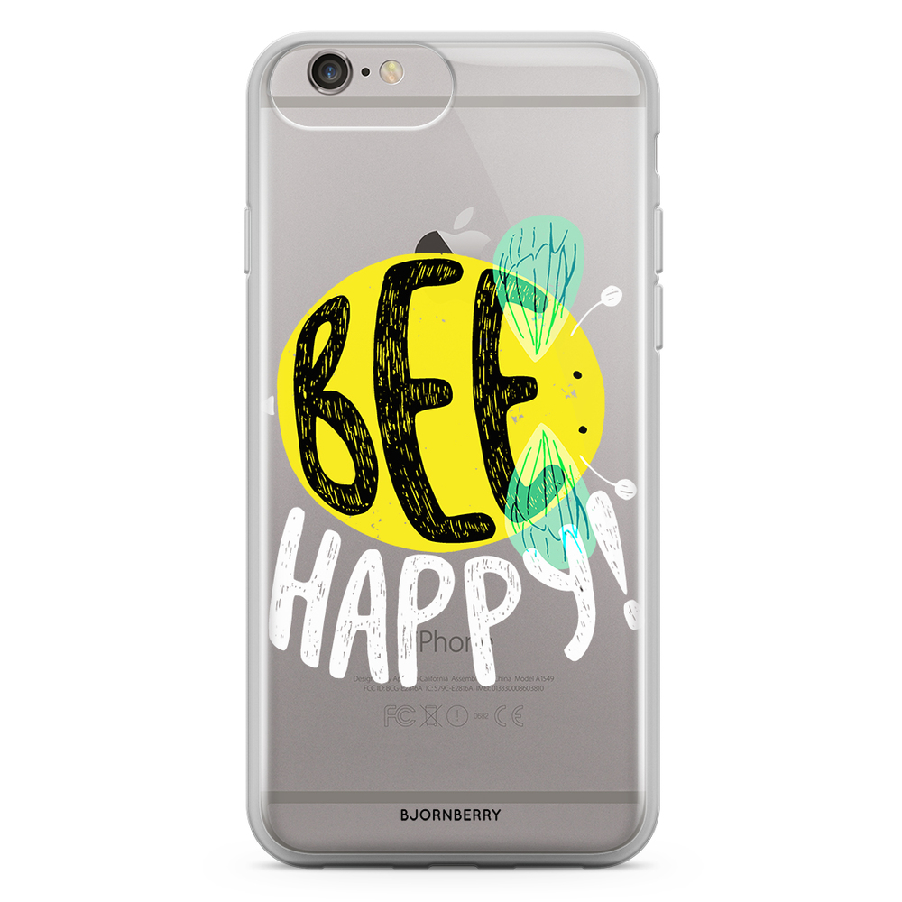 iPhone 6 Plus/6s Plus Fashion Case - BEE HAPPY