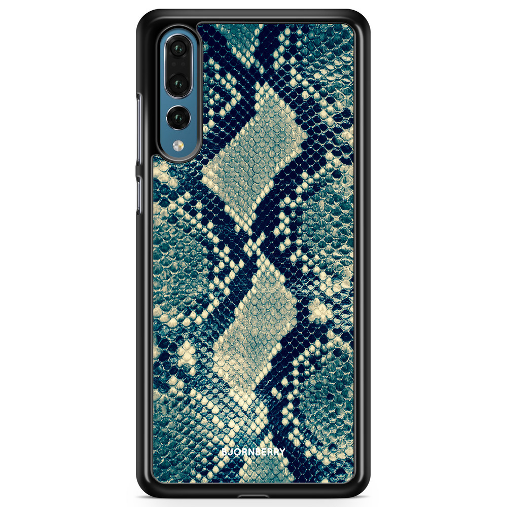 Huawei P20 Pro Case - Blue Snakeskin