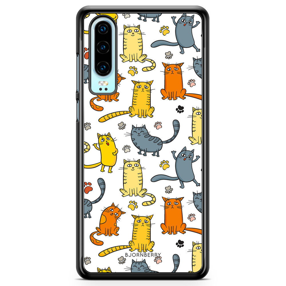 Huawei P30 Case - Cat Pattern