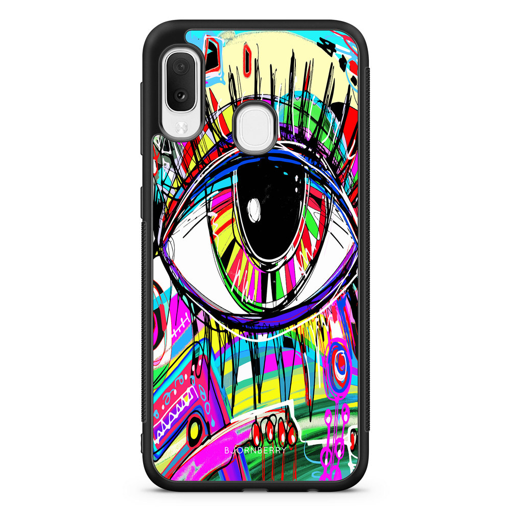 Samsung Galaxy A20e Case - Abstract Eye