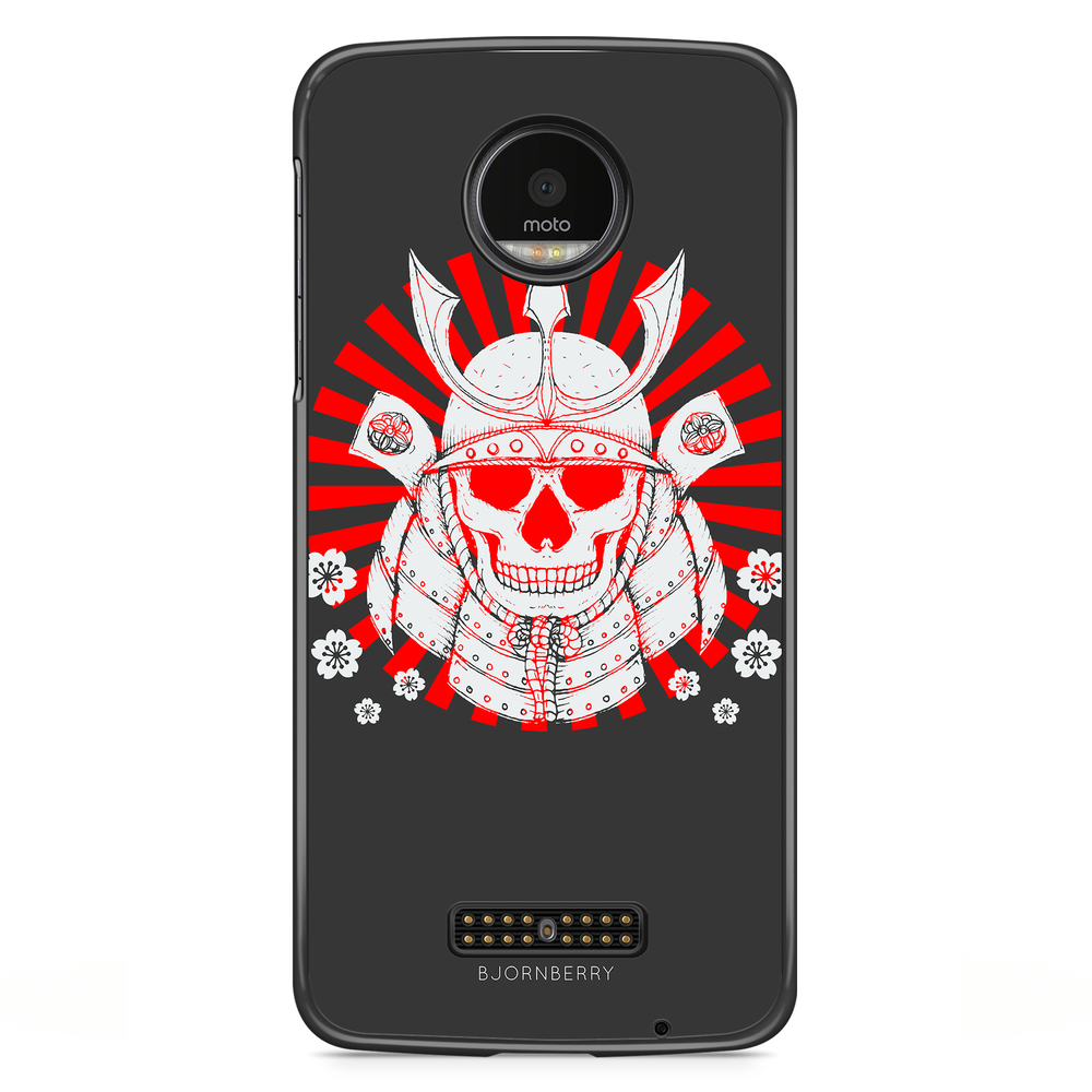 Motorola Moto Z Case - Samurai Skull
