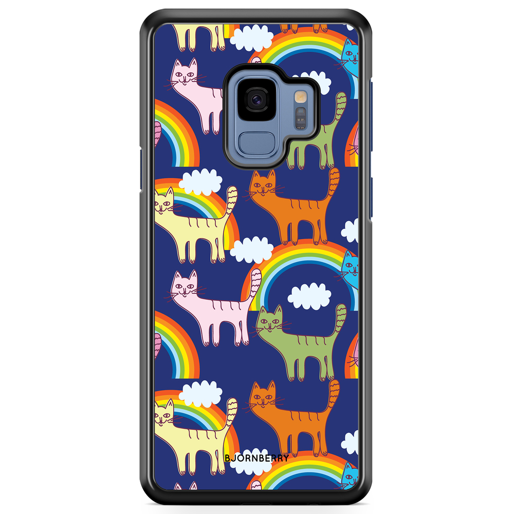 Samsung Galaxy S9 Case - Cats & Rainbows