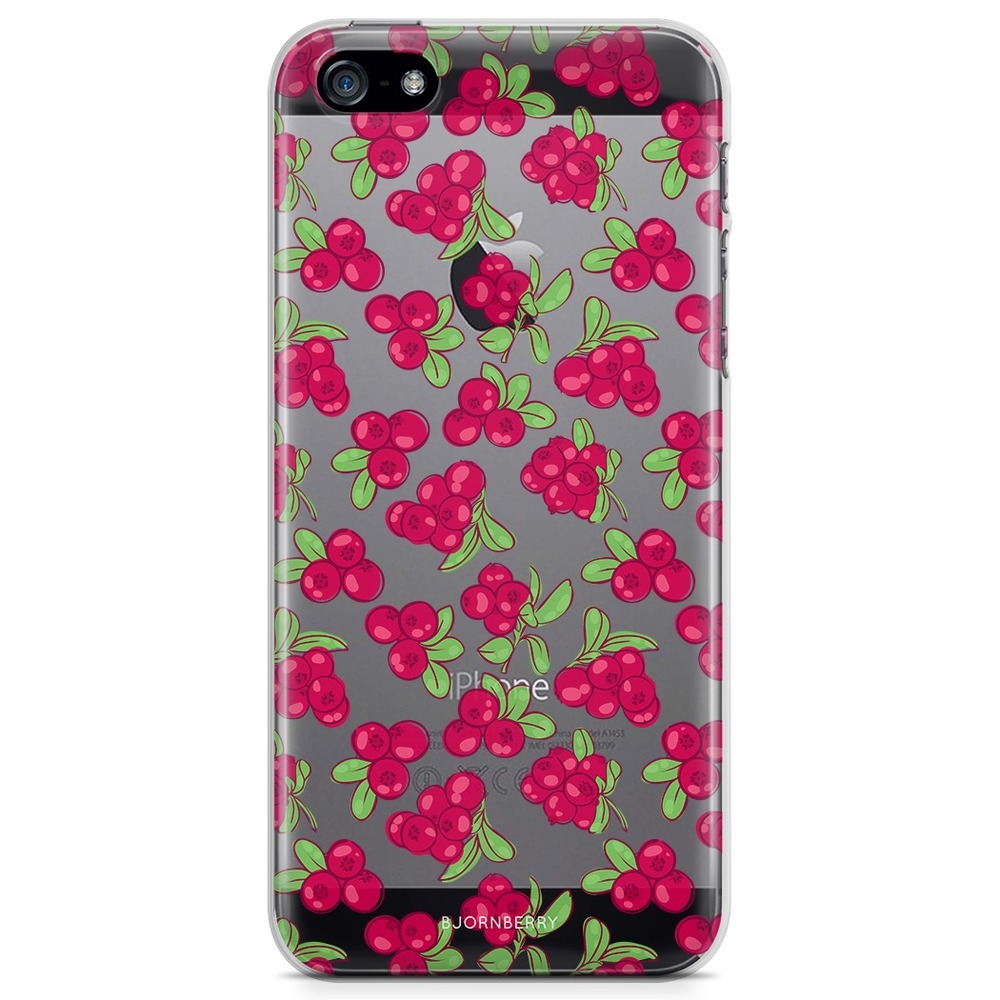iPhone 5/5S/SE (2016) TPU Case - Lingonberries