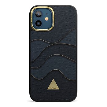 Naive iPhone 12 Case - Golden Waves