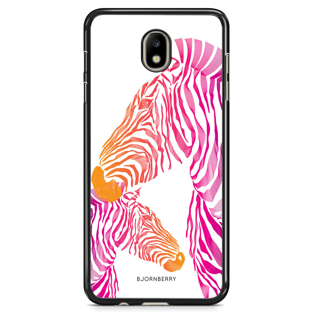 Samsung Galaxy J7 (2017) Case - Pink Zebras