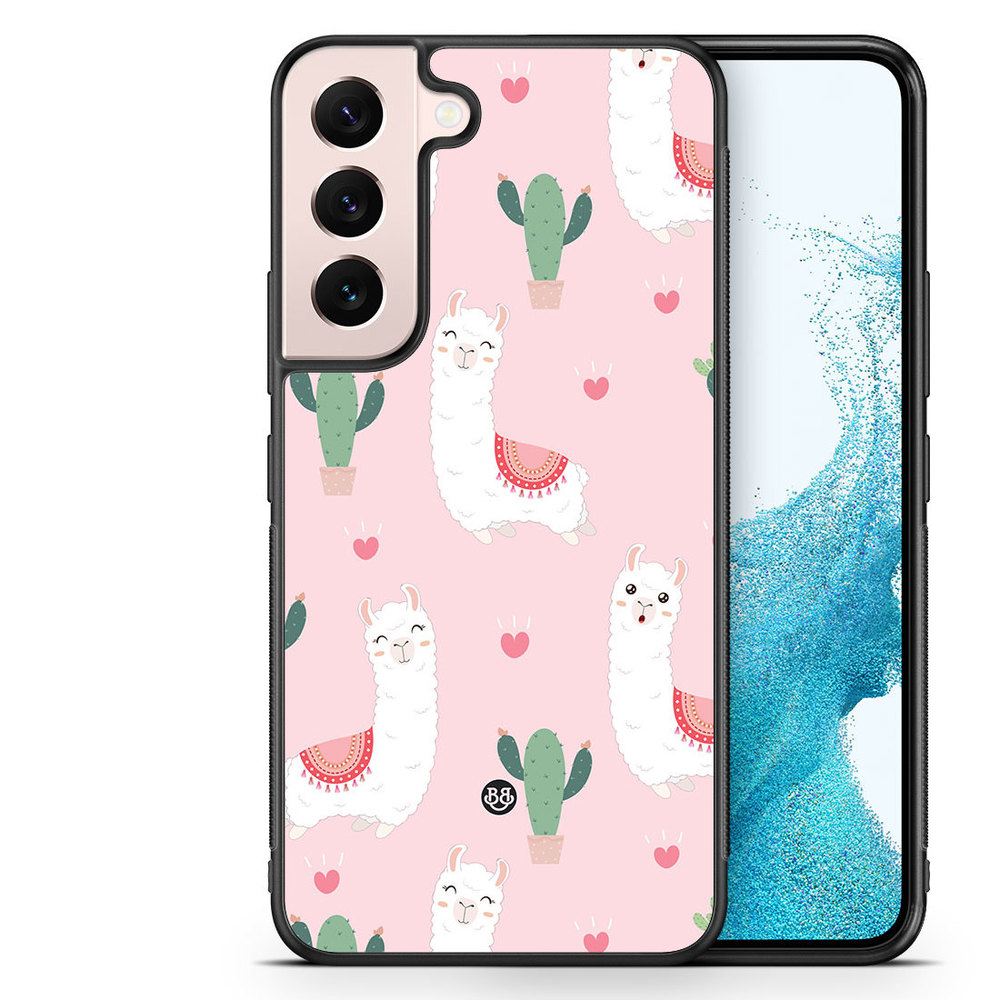 Samsung Galaxy S22 5G Case - Llama Pattern