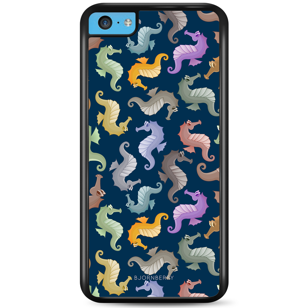 iPhone 5C Case - Cartoon Sea-Horse