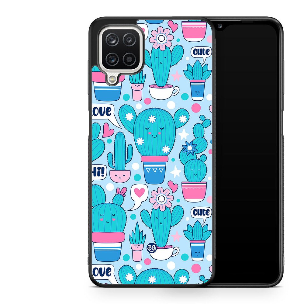 Samsung Galaxy A12 Case - Cute Cactus
