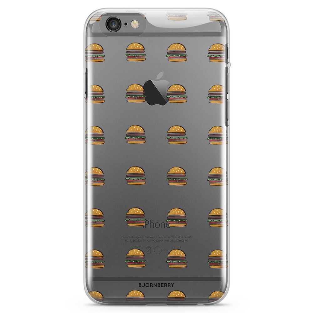iPhone 6 Plus/6s Plus TPU Case - Hamburgers