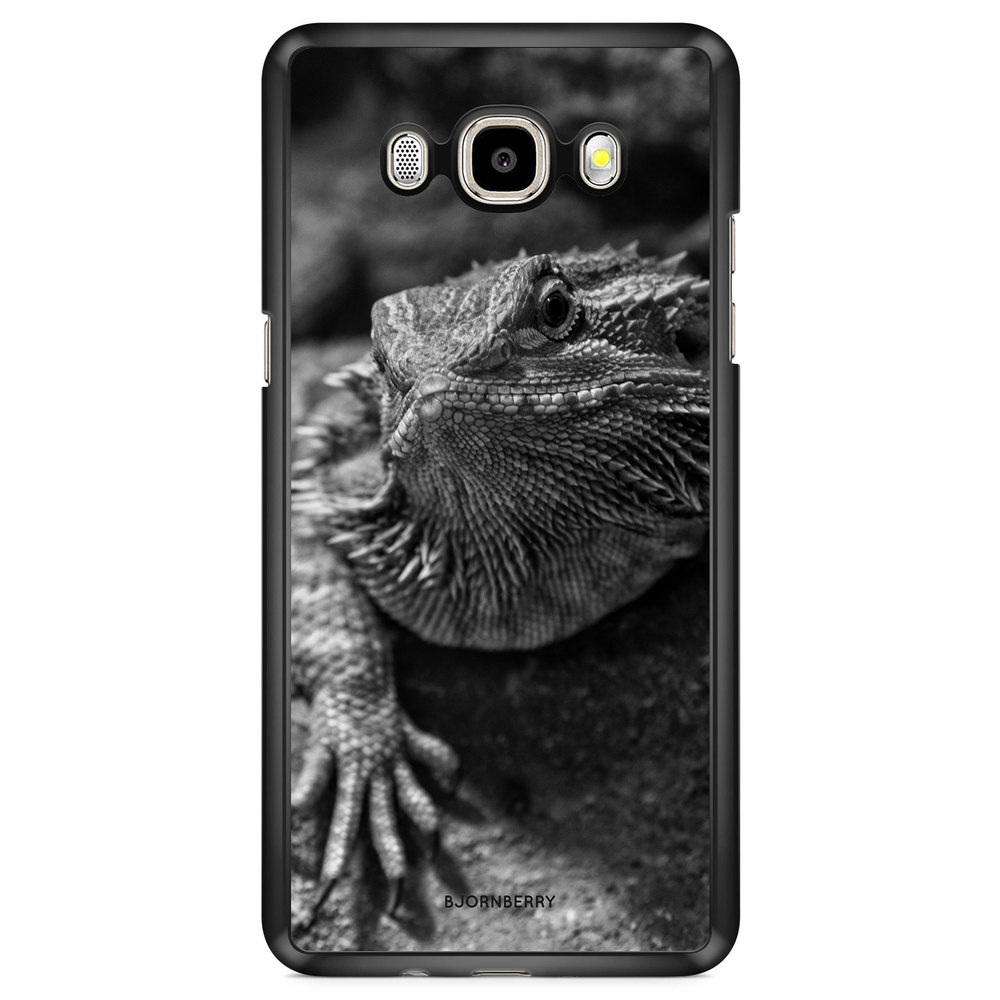 Samsung Galaxy J7 (2016) Case - Black/White Lizard