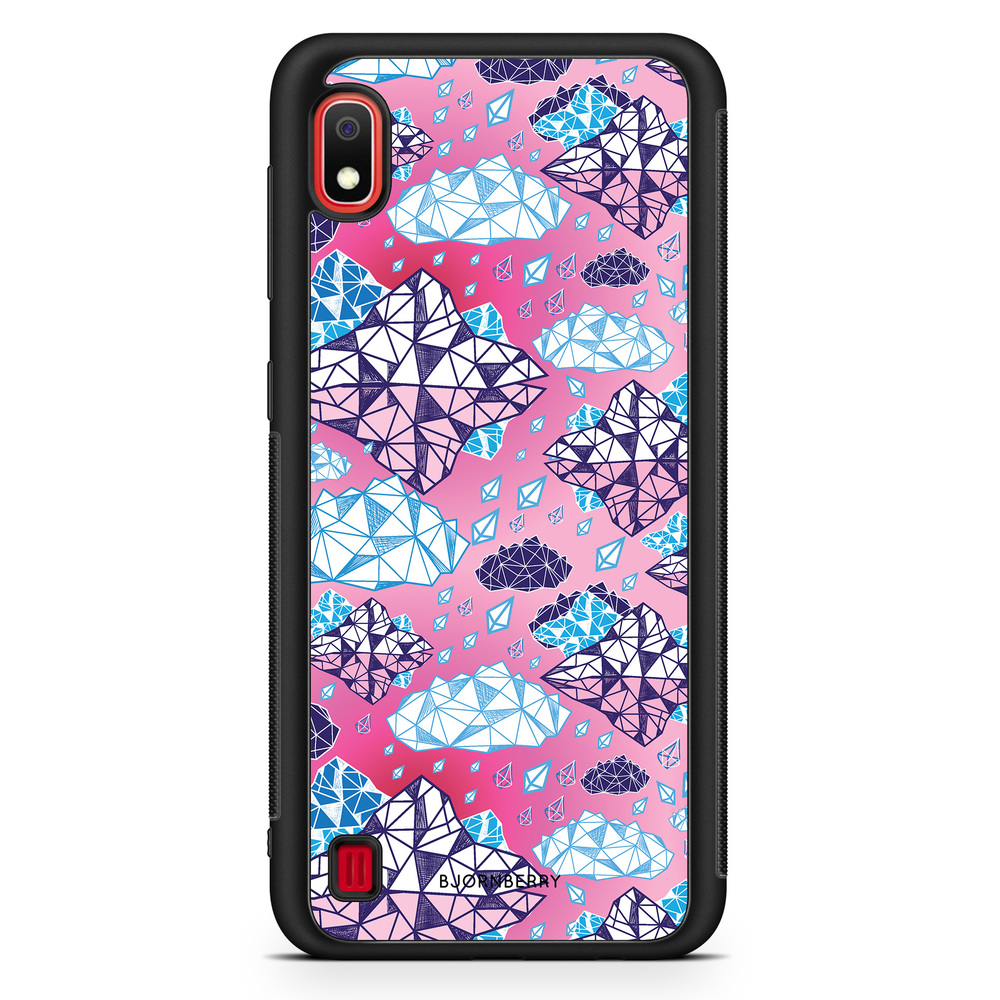 Samsung Galaxy A10 Case - Geometric Clouds