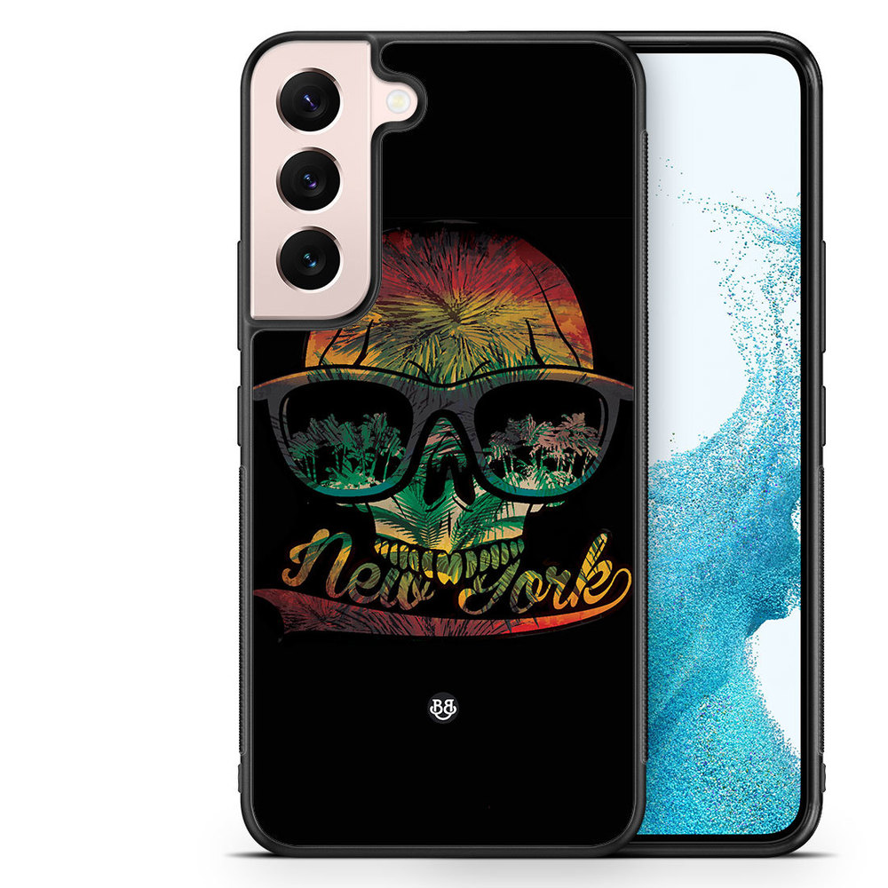 Samsung Galaxy S22 5G Case - New York Skull