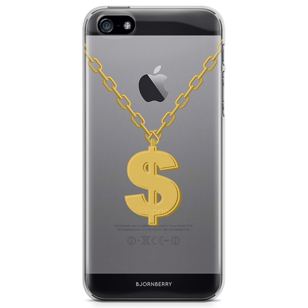 iPhone 5/5S/SE (2016) TPU Case - Dollar Chain
