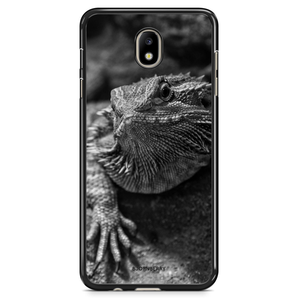 Samsung Galaxy J7 (2017) Case - Black/White Lizard