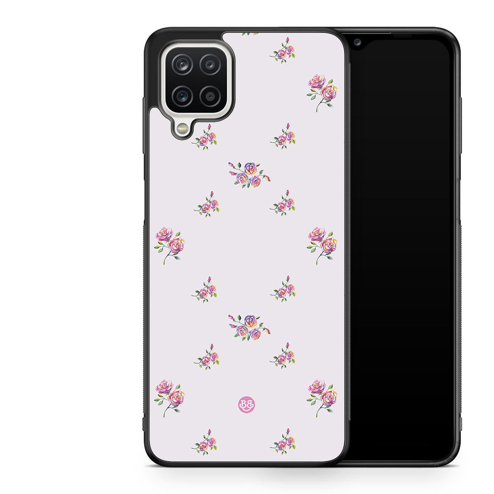 Samsung Galaxy A12 Case - Shabby Roses