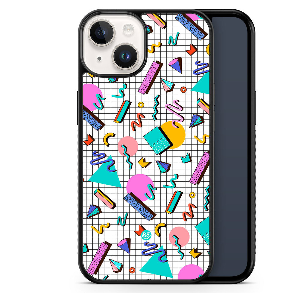 iPhone 14 Case - 80s Pattern