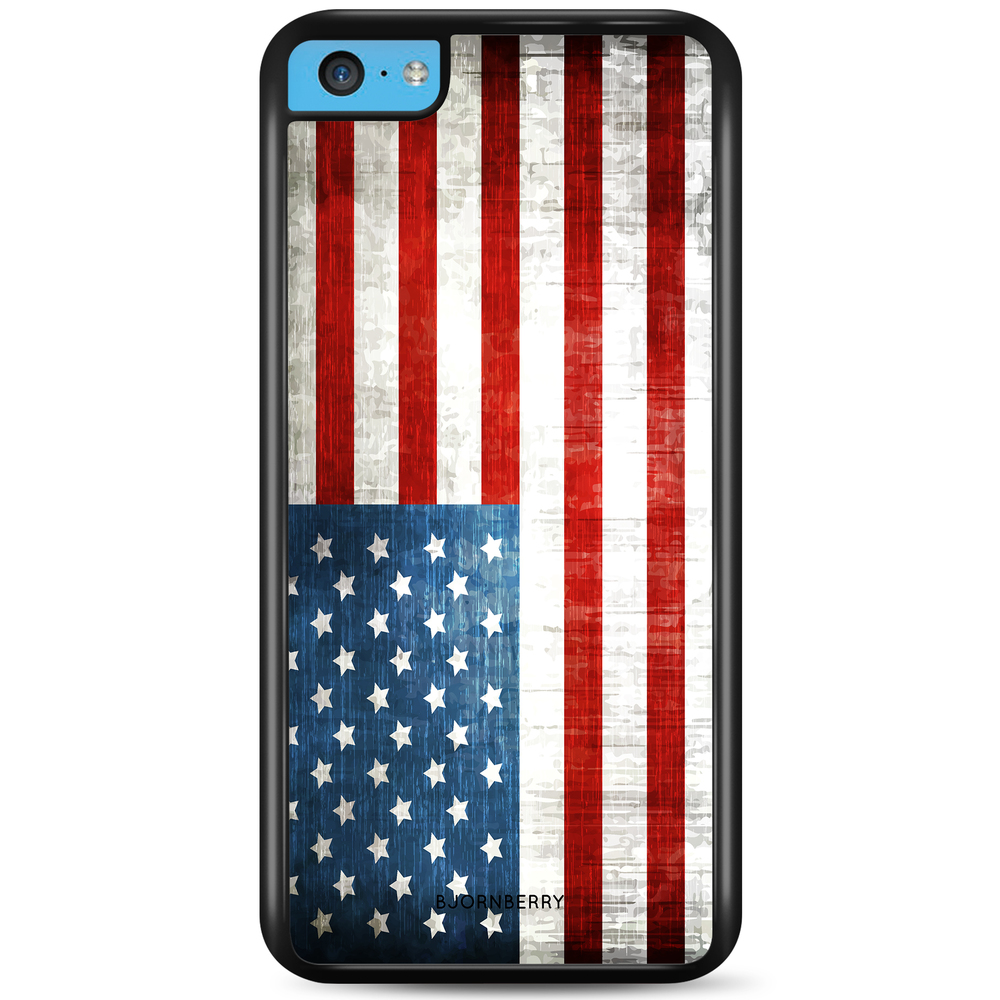 iPhone 5C Case - USA Flag