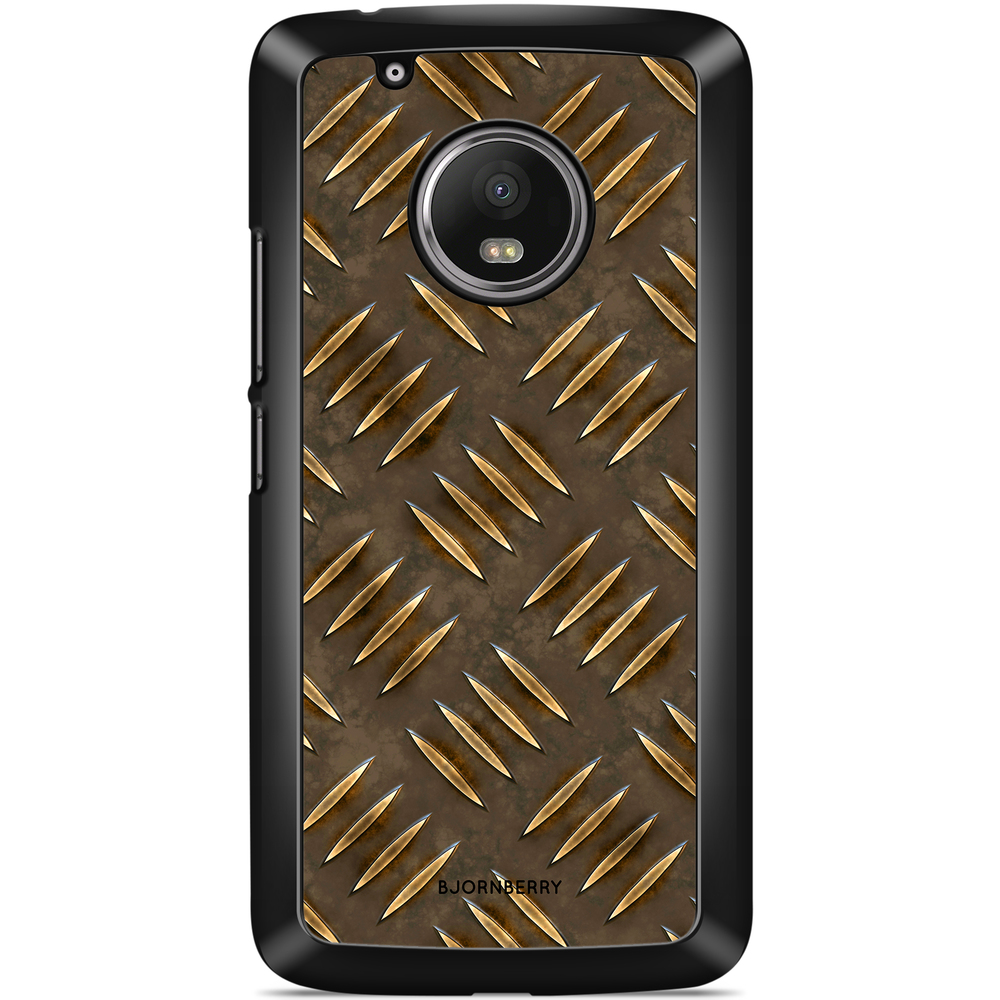 Moto G5 Plus Case - Steel Pattern