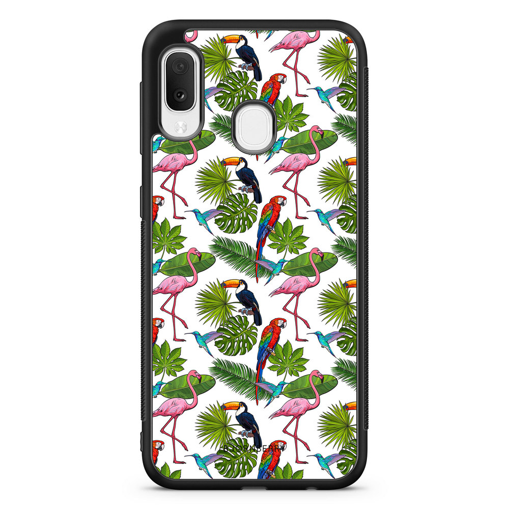 Samsung Galaxy A20e Case - Tropical Pattern