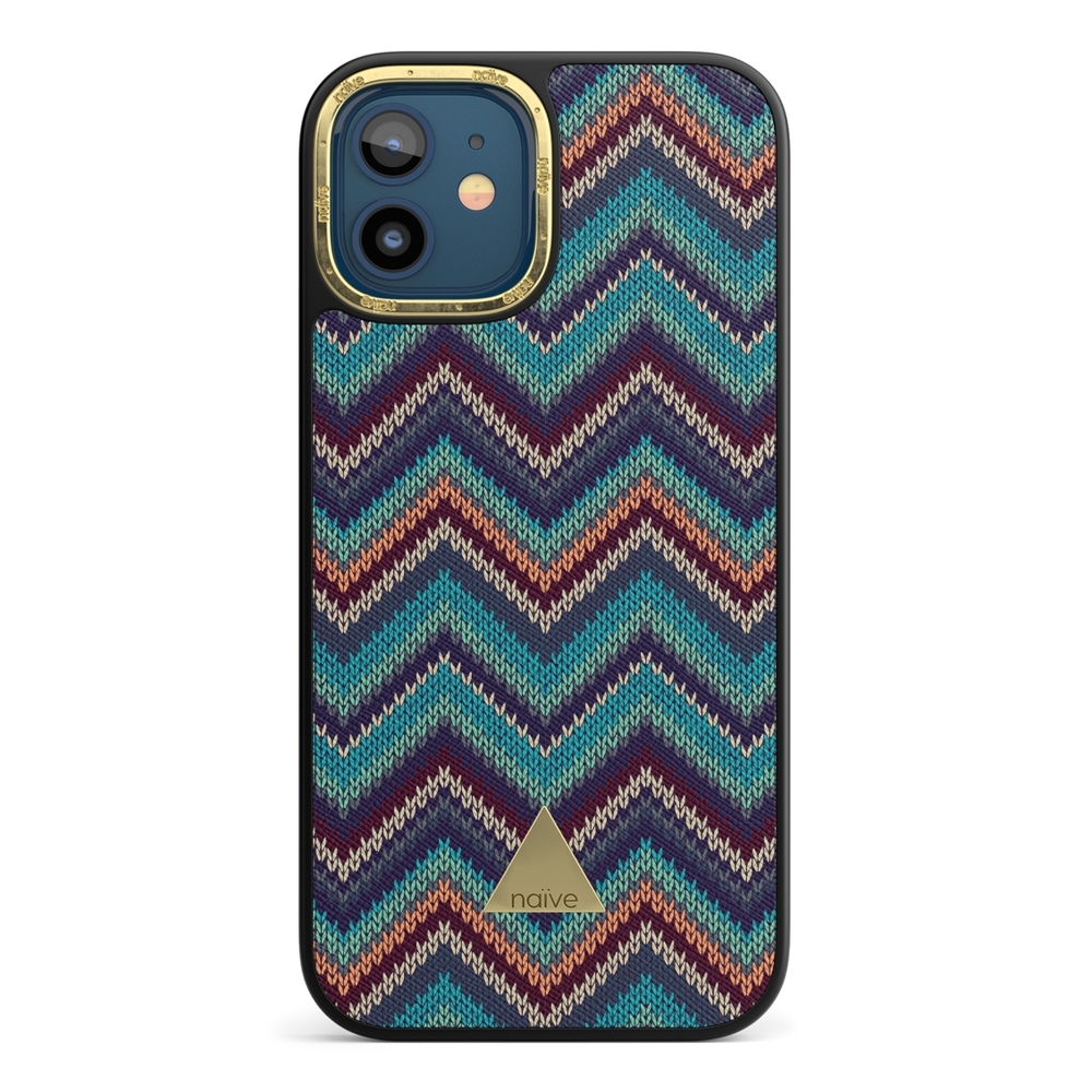 Naive iPhone 12 Case - ZigZag