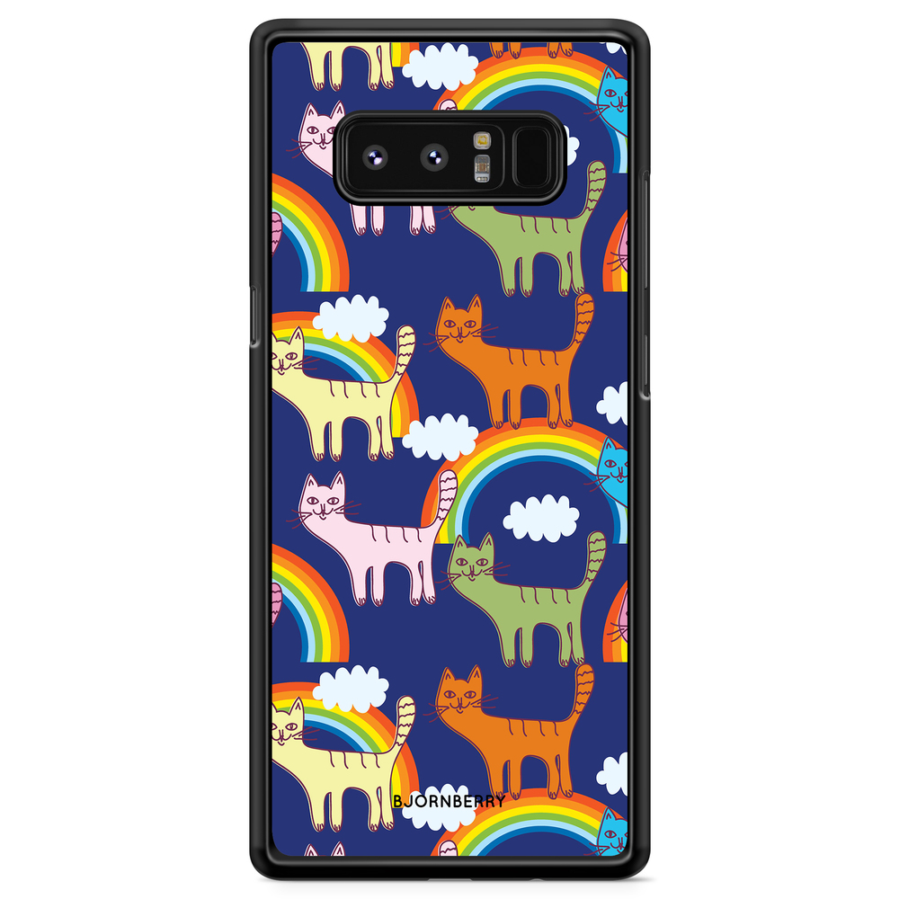 Samsung Galaxy Note 8 Case - Cats & Rainbows