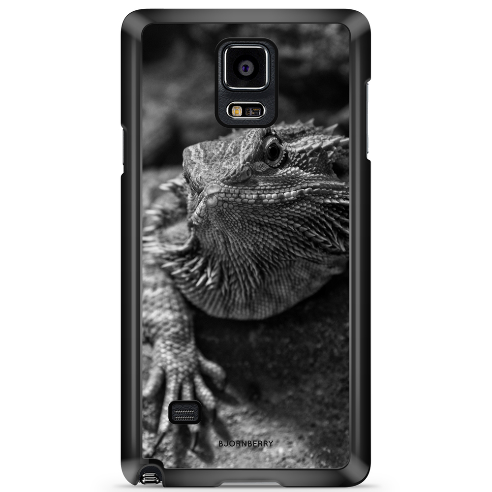Samsung Galaxy Note 4 Case - Black/White Lizard