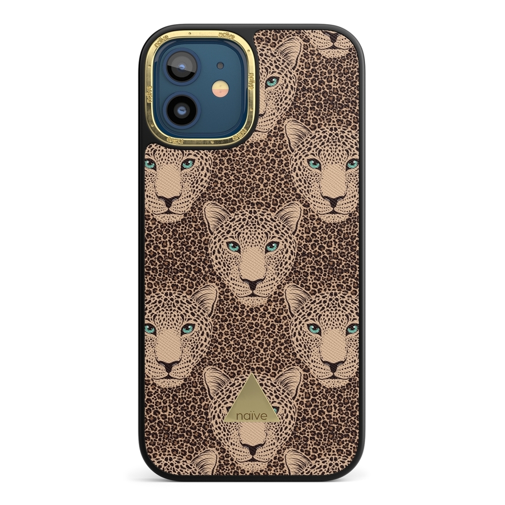 Naive iPhone 12 Case - Leopard