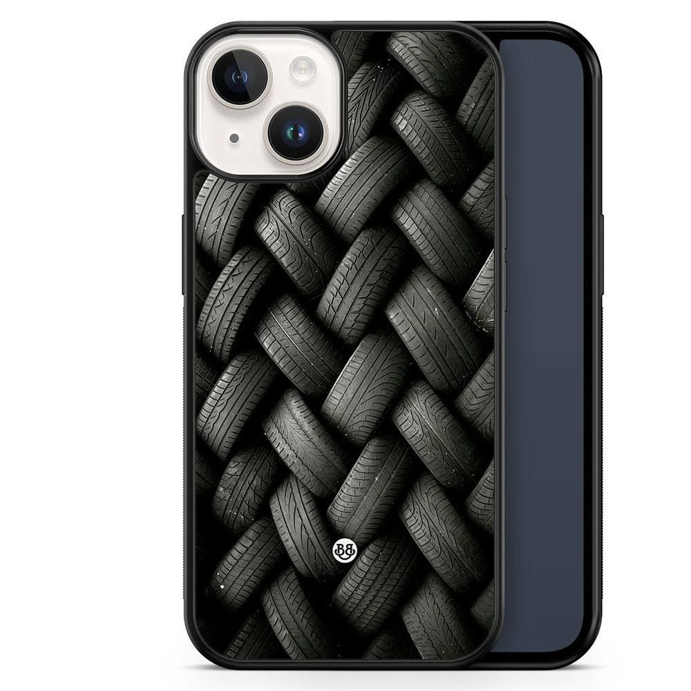 iPhone 14 Case - Wall of tires