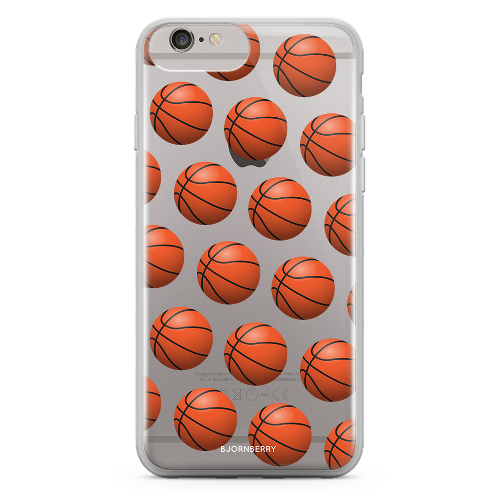 iPhone 6 Plus/6s Plus Fashion Skal - Basketbollar