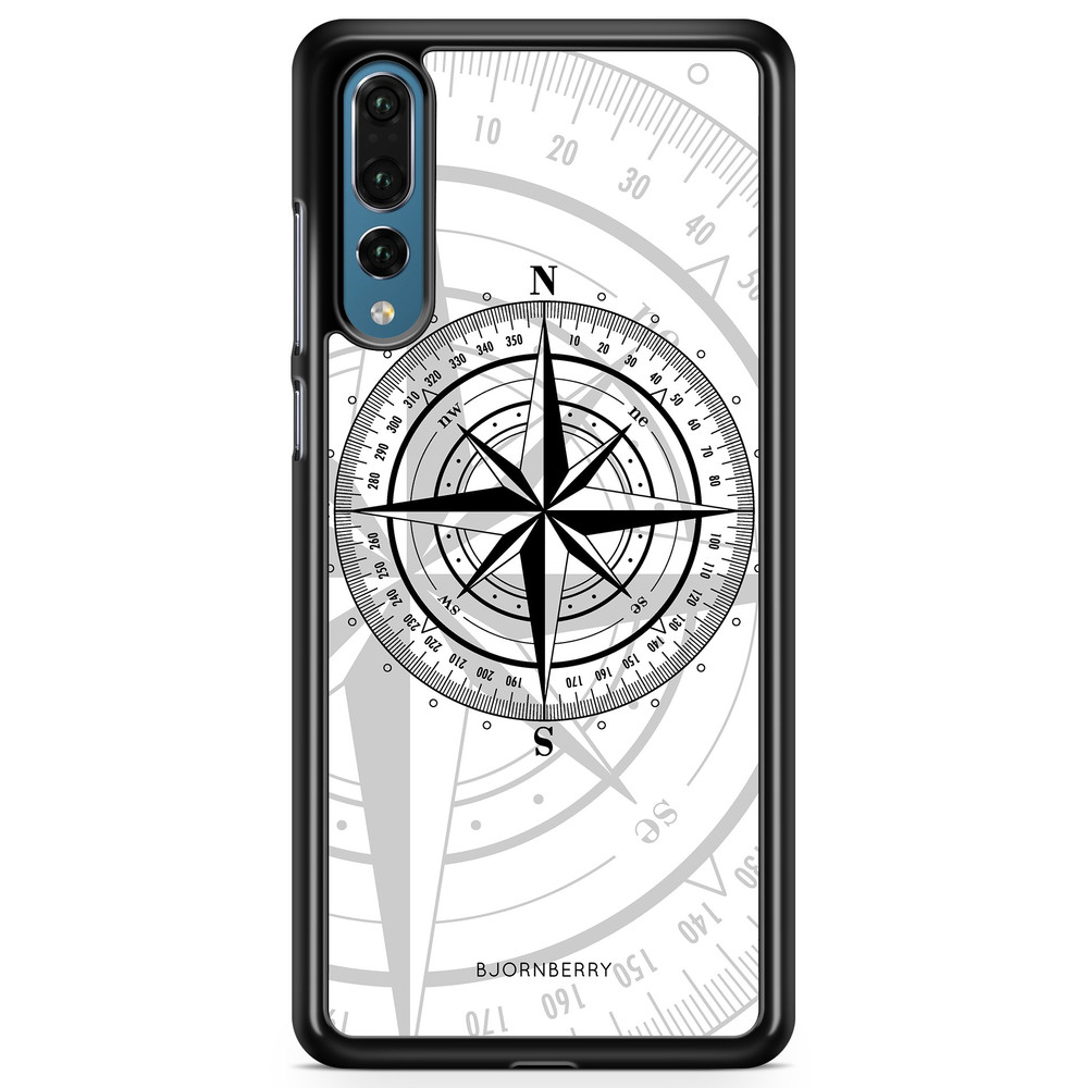 Huawei P20 Pro Skal - Kompass Vit