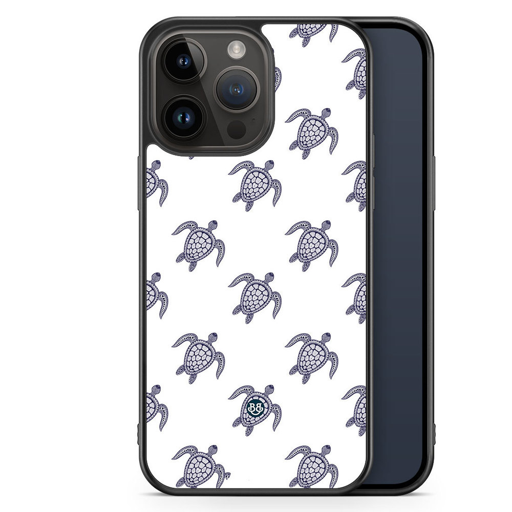 iPhone 14 Pro Max Case - Blue Turtles