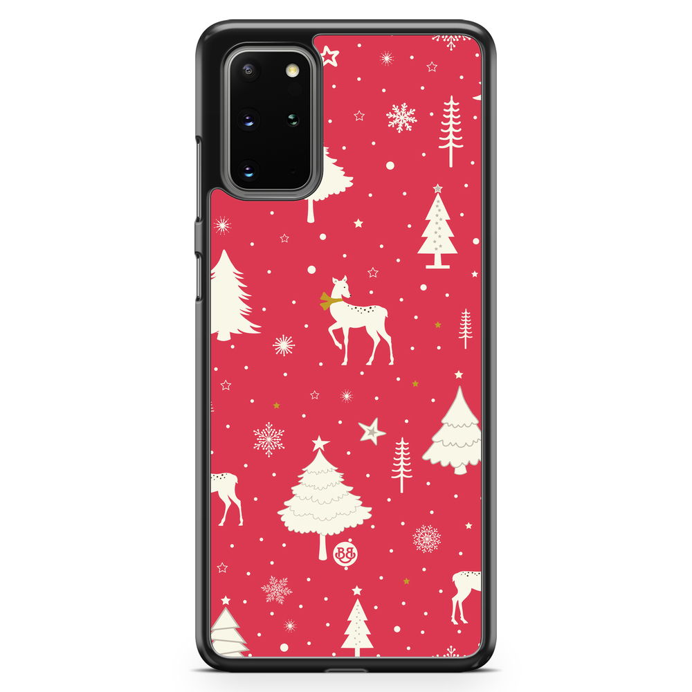 Samsung Galaxy S20 Plus Case - Red Christmas