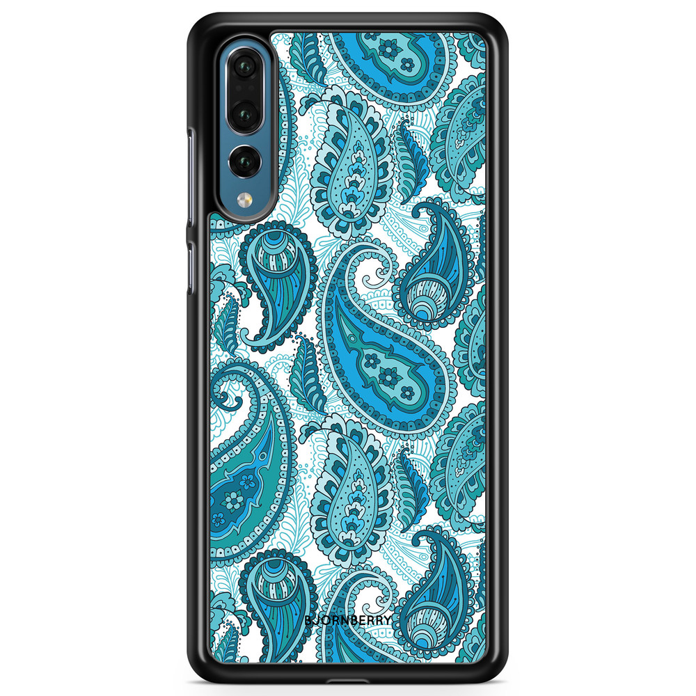 Huawei P20 Pro Case - Blue Paisley