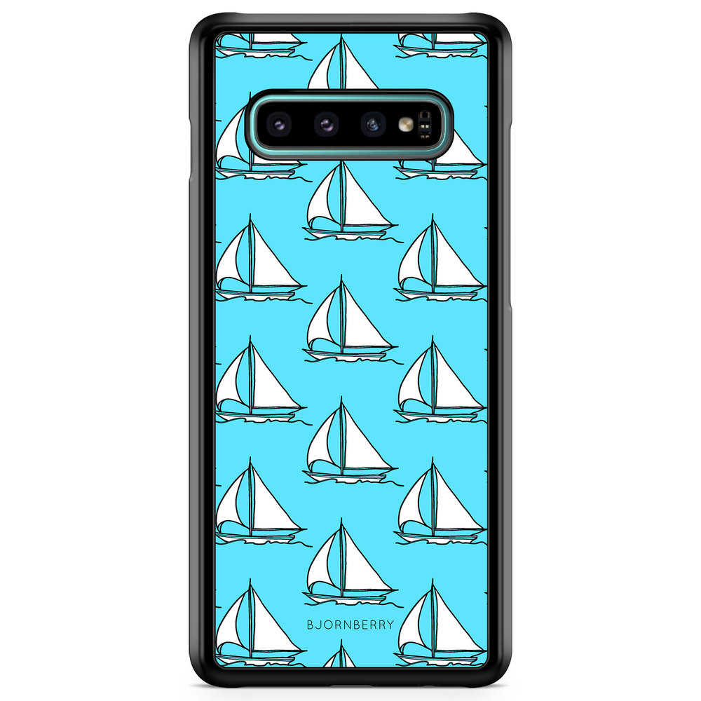 Samsung Galaxy S10 Case - Sailboat Pattern
