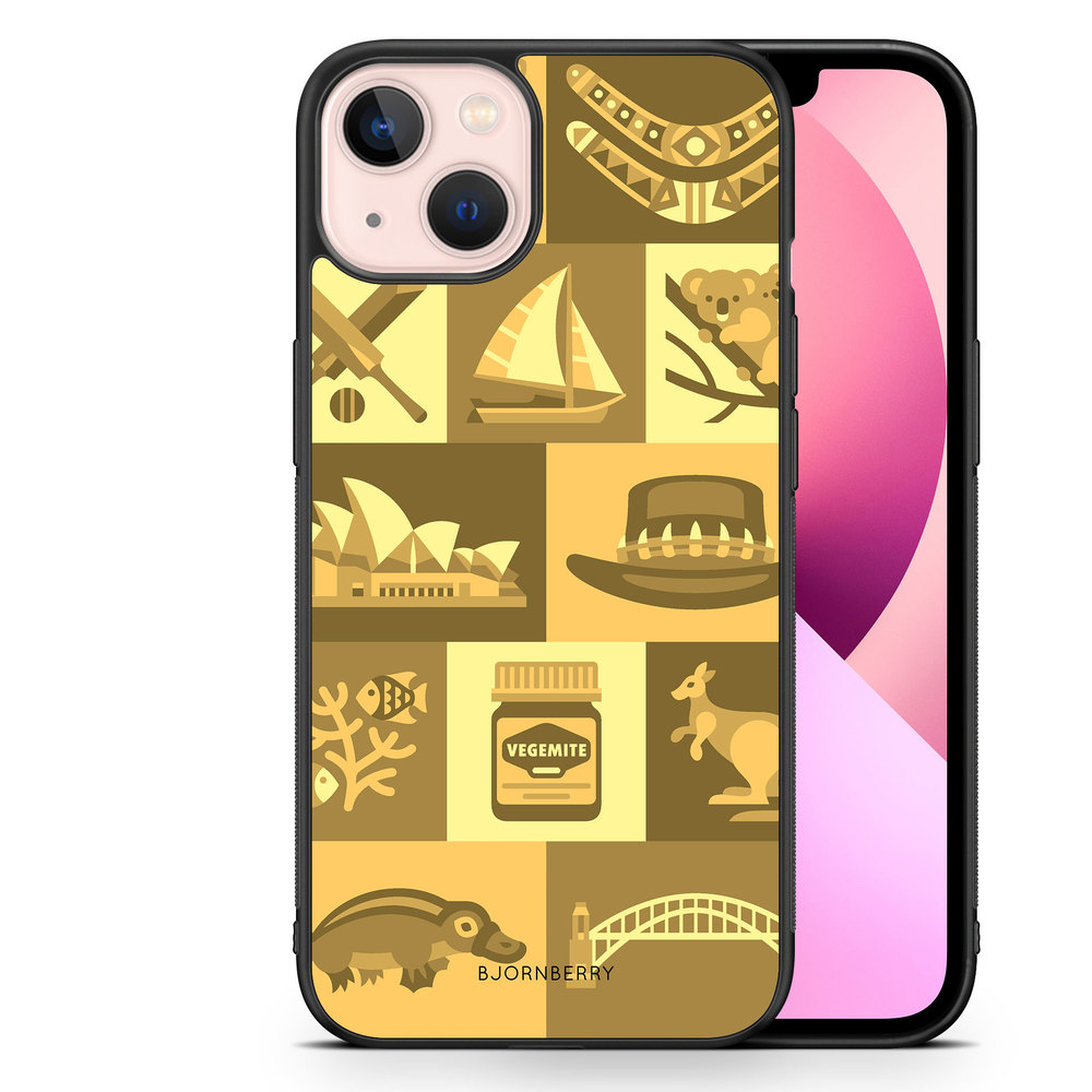 iPhone 13 Case - Australian Pattern