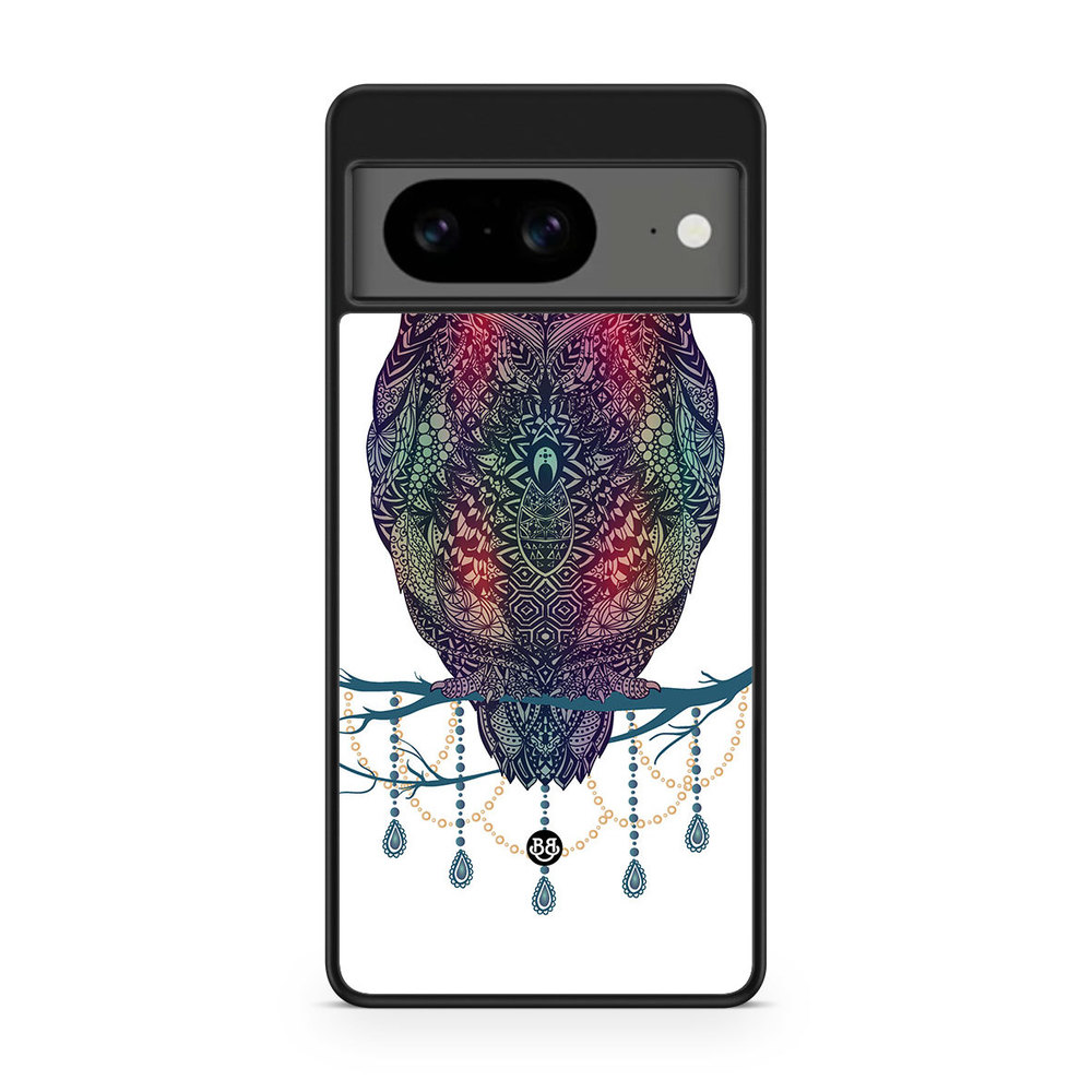 Google Pixel 8 Case - Mandala Owl