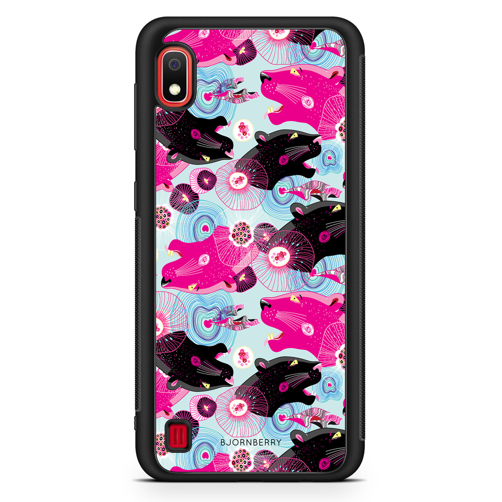 Samsung Galaxy A10 Case - Panther Pattern