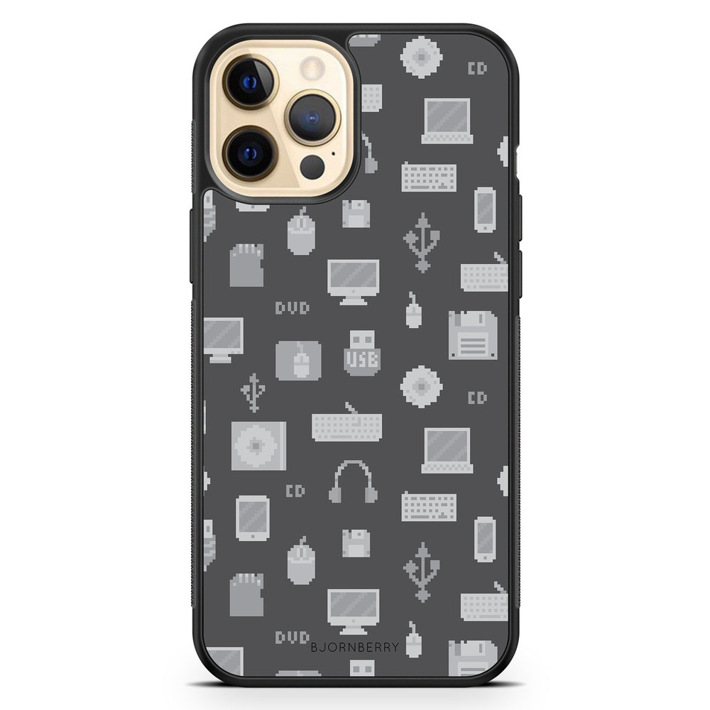 iPhone 12 Pro Max Case - Pixel Art Computer