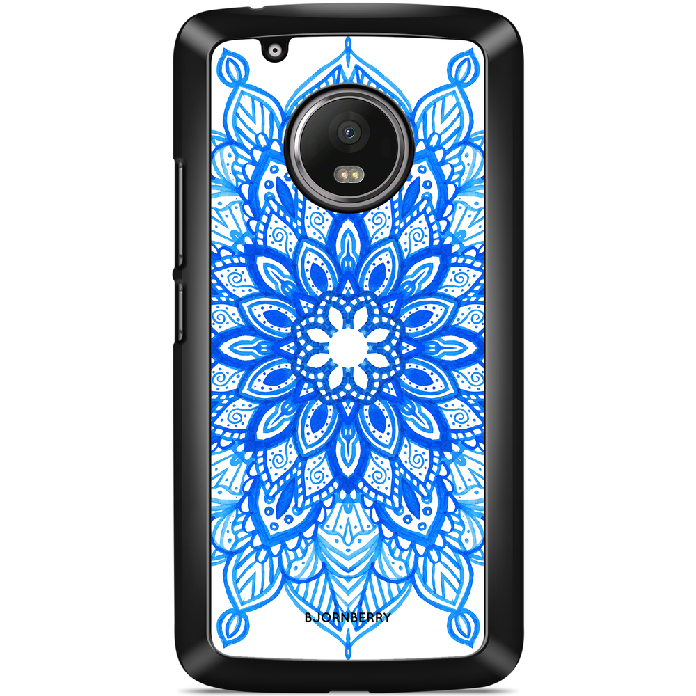 Moto G5 Plus Case - Blue Mandala