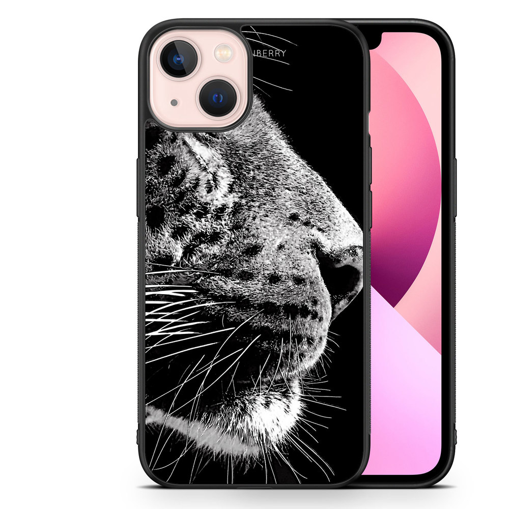 iPhone 13 Case - Leopard Face