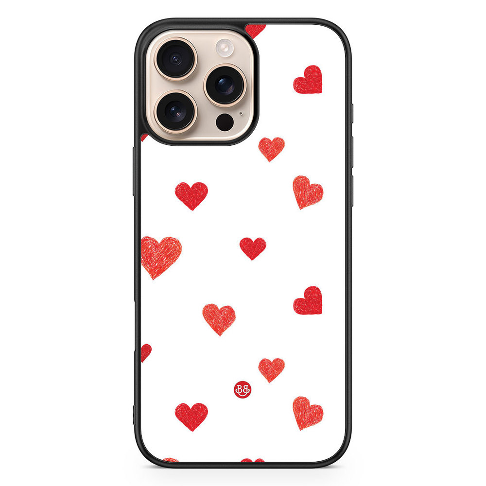 iPhone 16 Pro Max Case - Painted Heart