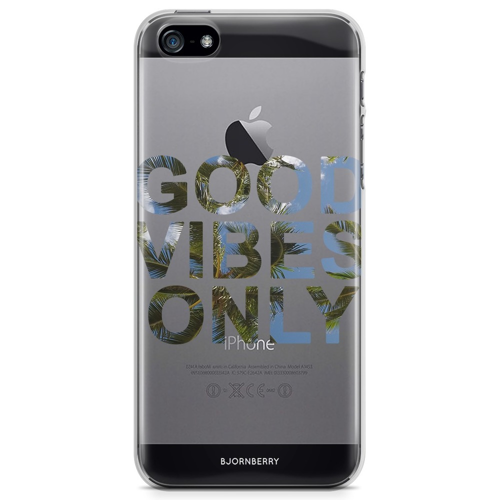iPhone 5/5S/SE (2016) TPU Case - Good vibes only