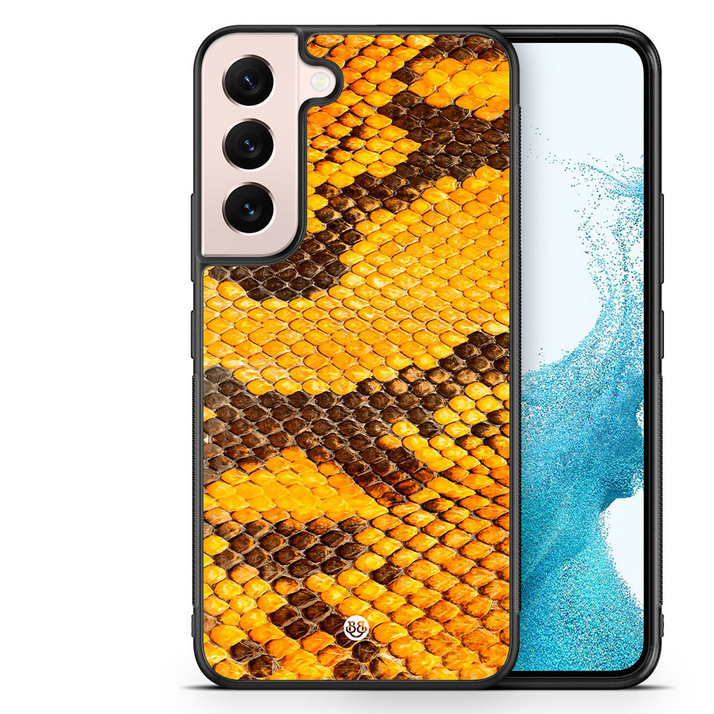 Samsung Galaxy S22 5G Case - Yellow Snake