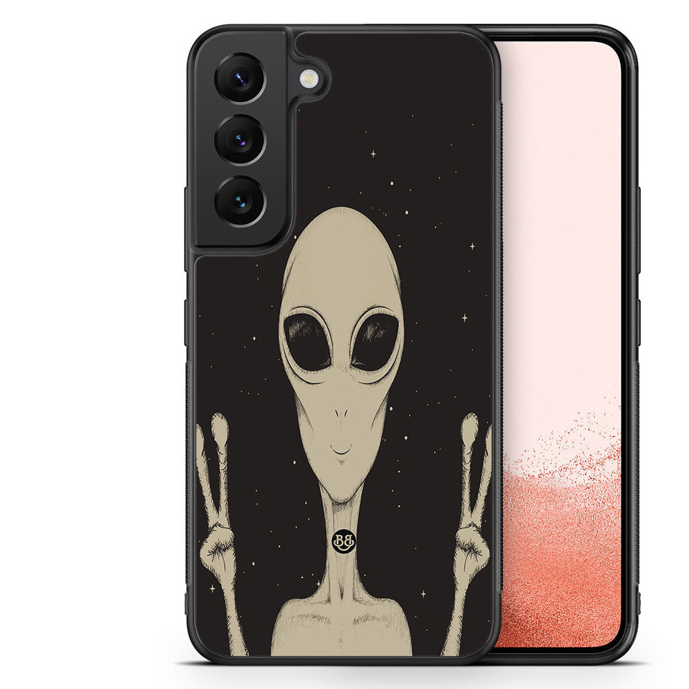 Samsung Galaxy S23 Plus 5G Case - Peace Alien