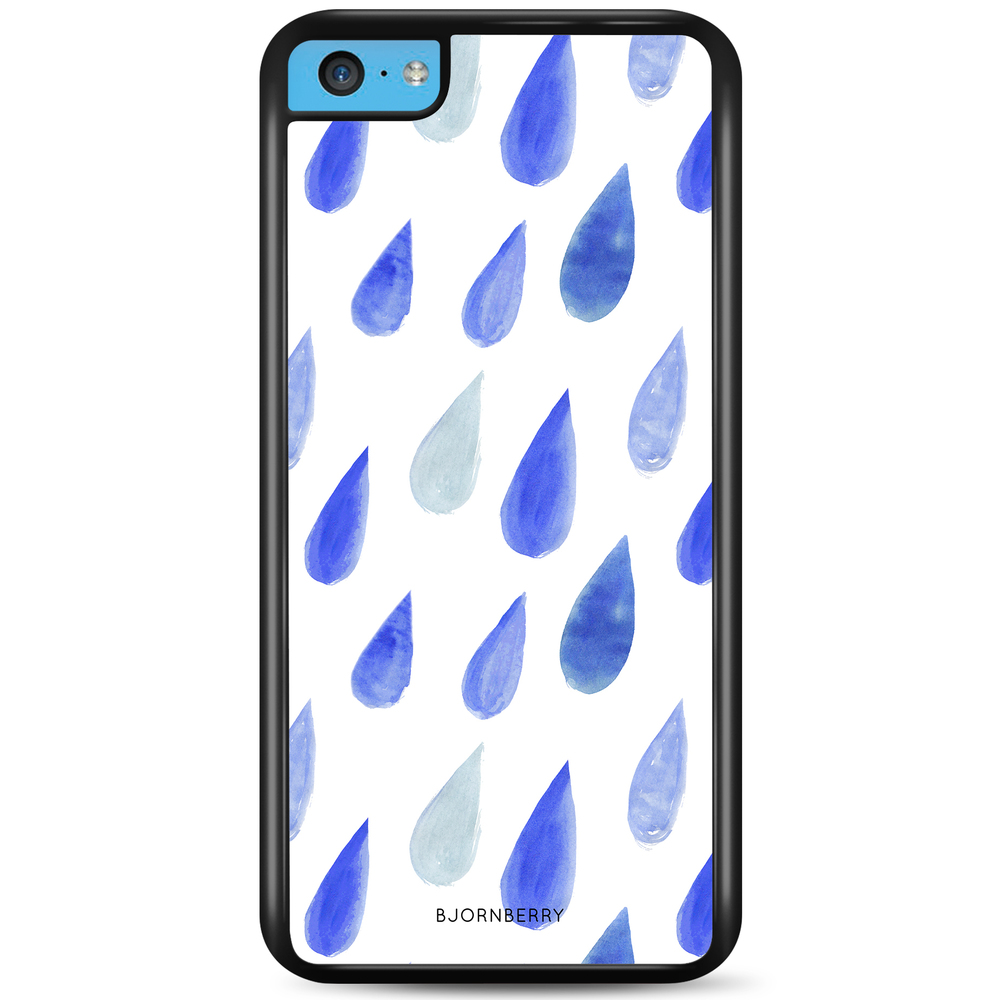 iPhone 5C Skal - Regndroppar